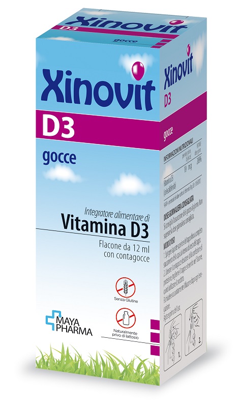 XINOVIT D3 GOCCE 12 ML - pharmaonline24.it