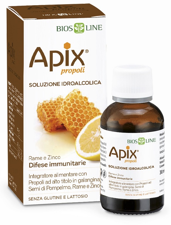 APIX PROPOLI SOLUZIONE IDROALCOLICA 30 ML BIOSLINE - pharmaonline24.it
