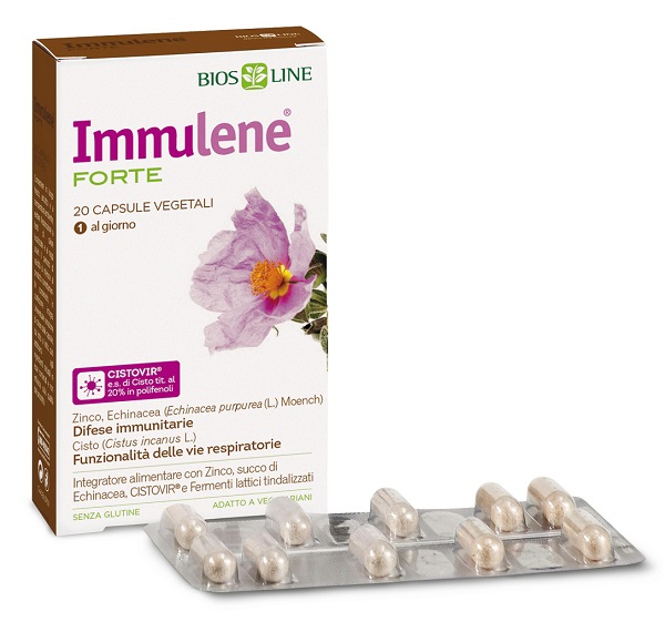 BIOSLINE IMMULENE FORTE 20 CAPSULE - pharmaonline24.it
