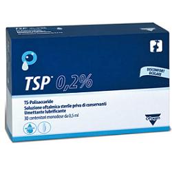 TSP 0,2% SOLUZIONE OFTALMICA UMETTANTE LUBRIFICANTE 30 FLACONCINI MONODOSE 0,5 ML - pharmaonline24.it
