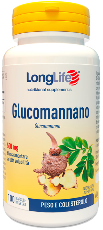 LONGLIFE GLUCOMANNANO 100 CAPSULE VEGETALI - pharmaonline24.it