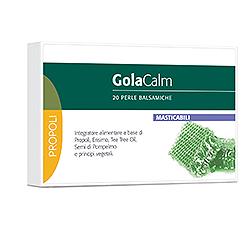 LABORATORIO DELLA FARMACIA PROPOLI GOLA CALM 20 PERLE BALSAMICHE PROPOLI - pharmaonline24.it