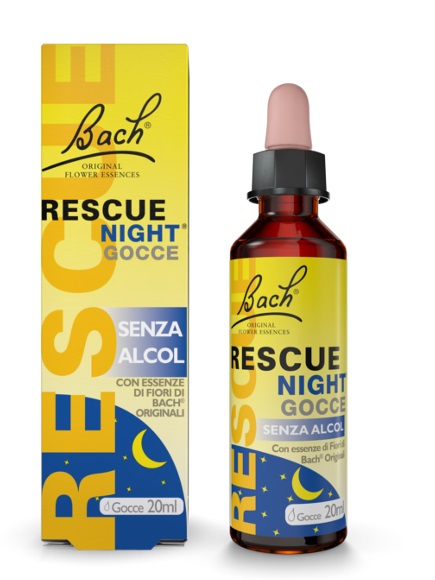 RESCUE ORIGINAL NIGHT SENZA ALCOL GOCCE 20 ML - pharmaonline24.it