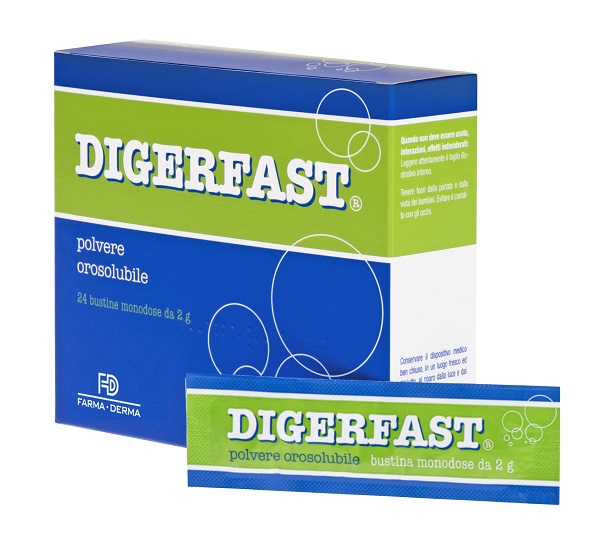 DIGERFAST POLVERE 24 BUSTINE MONODOSE 2 G - pharmaonline24.it