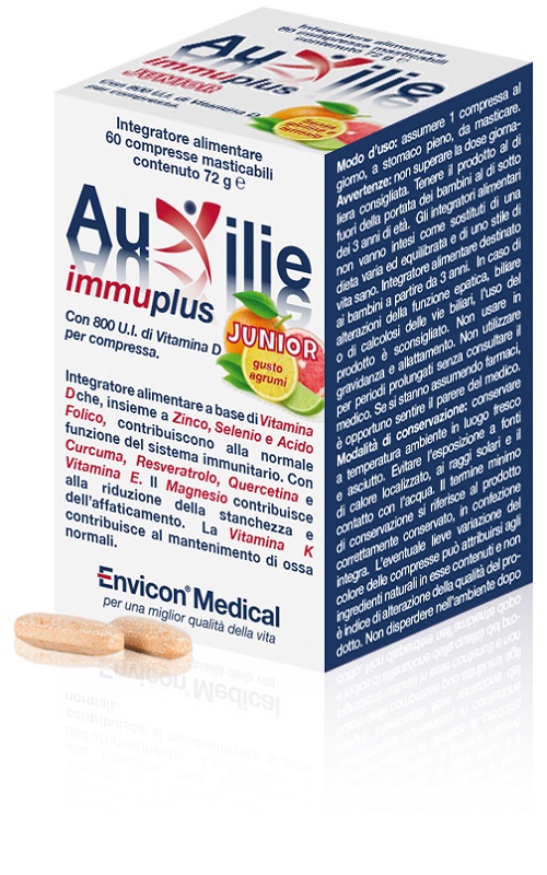 AUXILIE IMMUPLUS JUNIOR 30 COMPRESSE - pharmaonline24.it