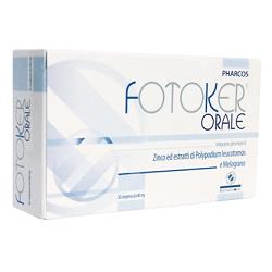 PHARCOS FOTOKER ORALE 30 COMPRESSE - pharmaonline24.it