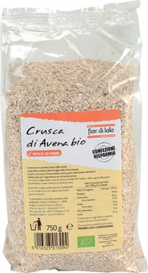 CRUSCA DI AVENA BIO 750 G - pharmaonline24.it