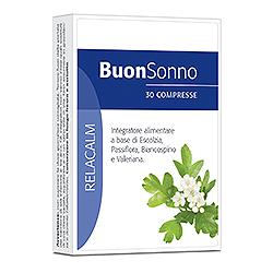 BUONSONNO LABORATORIO DELLA FARMACIA 30 COMPRESSE LINEA RELACALM - pharmaonline24.it