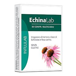 ECHINALAB 30 COMPRESSE MASTICABILI 30 G LINEA INFLULAB - pharmaonline24.it