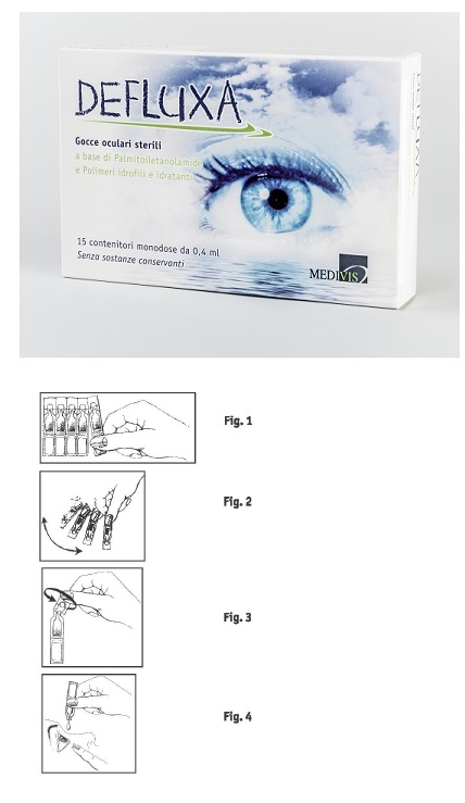 DEFLUXA GOCCE OCULARI 15 CONTENITORI MONODOSE DA 0,4 ML - pharmaonline24.it