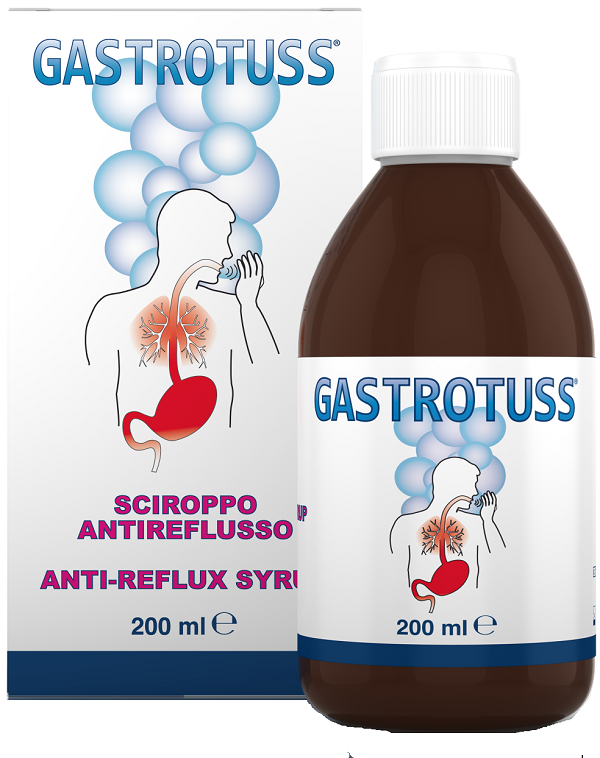 SCIROPPO ANTIREFLUSSO GASTROTUSS 200 ML - pharmaonline24.it