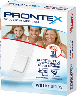 CEROTTO PRONTEX WATER STRIPS MEDIO 10 PEZZI - pharmaonline24.it