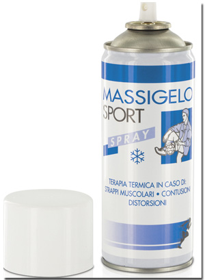 GHIACCIO ISTANTANEO MASSIGELO SPORT BOMBOLETTA SPRAY 400ML - pharmaonline24.it