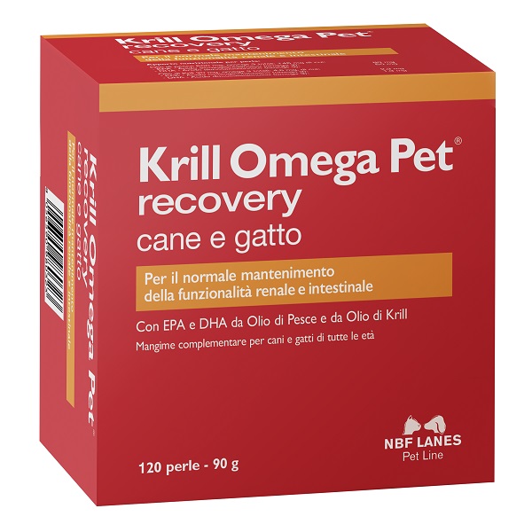 KRILL OMEGA PET RECOVERY BLISTER 120 PERLE - pharmaonline24.it