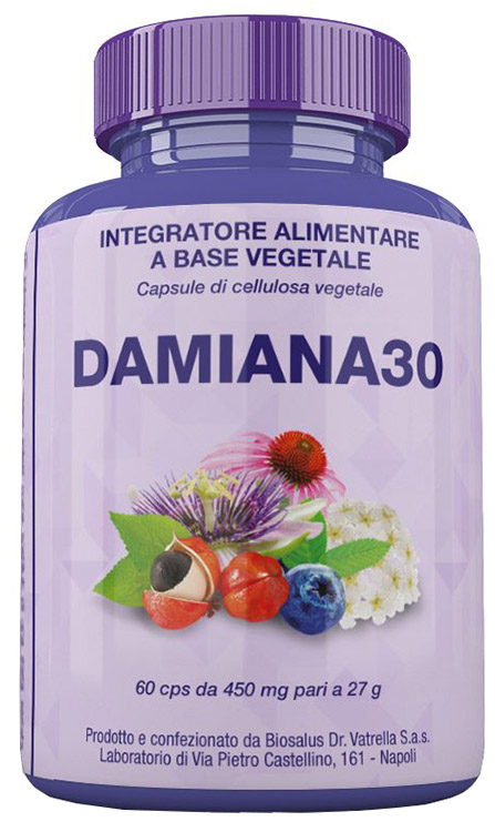 DAMIANA30 60 CAPSULE 27 GRAMMI - pharmaonline24.it