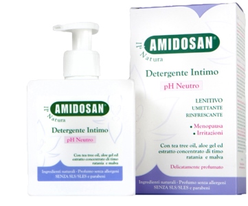 AMIDOSAN II NATURA DETERGENTE INTIMO PH NEUTRO 250 ML - pharmaonline24.it