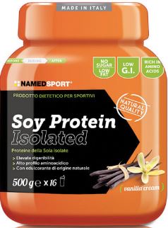 SOY PROTEIN ISOLATE VANILLA CREAM POLVERE 500 G - pharmaonline24.it