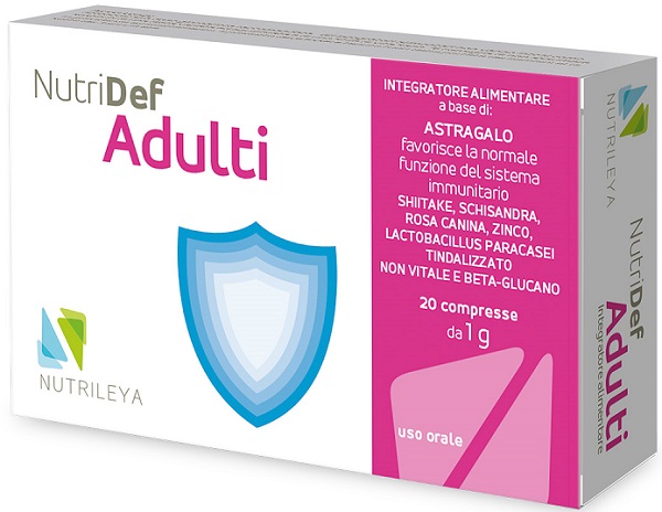 NUTRIDEF ADULTI 20 COMPRESSE - pharmaonline24.it
