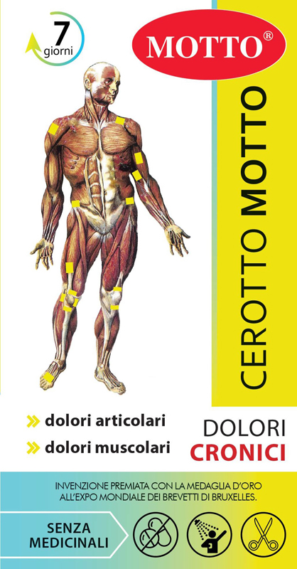 CEROTTO MOTTO ANALGESICO DA RITAGLIARE 5 X 15 CM 2 PEZZI - pharmaonline24.it