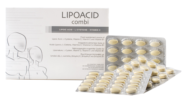 LIPOACID COMBI 60 COMPRESSE - pharmaonline24.it