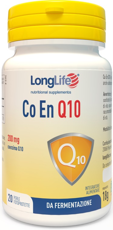 LONGLIFE CO EN Q10 200MG 20 PERLE FOTOPROTETTE - pharmaonline24.it