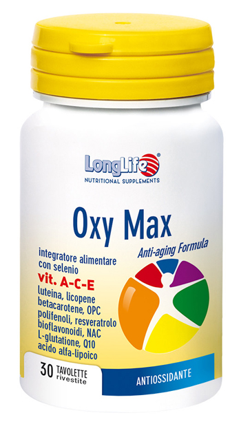 LONGLIFE OXY MAX 30 TAVOLETTE RIVESTITE - pharmaonline24.it