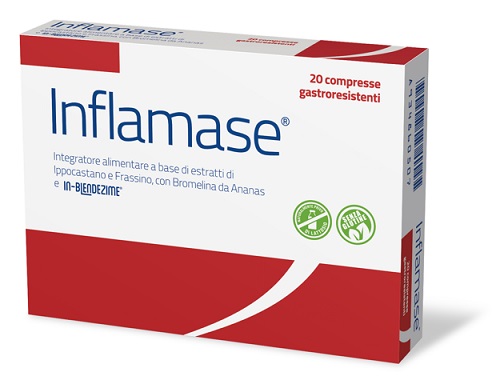 INFLAMASE 20 COMPRESSE GASTRORESISTENTI - pharmaonline24.it