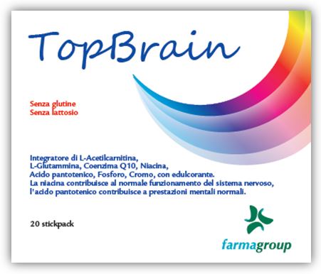 TOPBRAIN 20 STICK 4,5 G - pharmaonline24.it