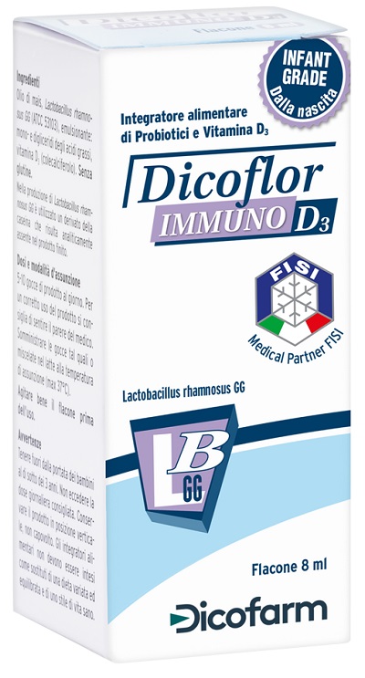 DICOFLOR IMMUNO D3 8 ML FLACONE - pharmaonline24.it