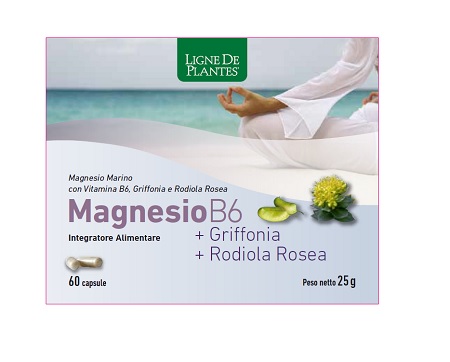 MAGNESIO B6 + GRIFFONIA + RODIOLA 60 CAPSULE - pharmaonline24.it