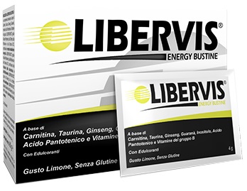 LIBERVIS ENERGY LIMONE 20 BUSTINE 4 G - pharmaonline24.it