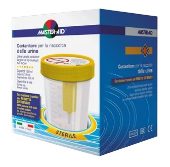 CONTENITORE RACCOLTA URINA SOTTOVUOTO MASTER-AID 120 ML - pharmaonline24.it