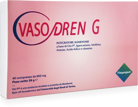 VASODREN G 40 COMPRESSE DA 900 MG - pharmaonline24.it