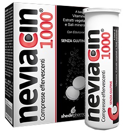 NEVIACIN 1000 20 COMPRESSE EFFERVESCENTI - pharmaonline24.it