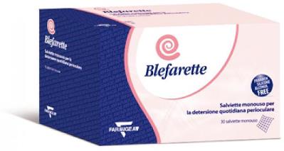 SALVIETTINE OCULARI MEDICATE BLEFARETTE SENZA PARABENI SENZA SILICONE SENZA ALCOOL 30 PEZZI - pharmaonline24.it