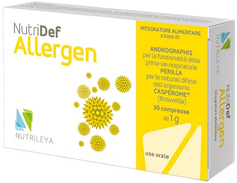 NUTRIDEF ALLERGEN 30 COMPRESSE - pharmaonline24.it