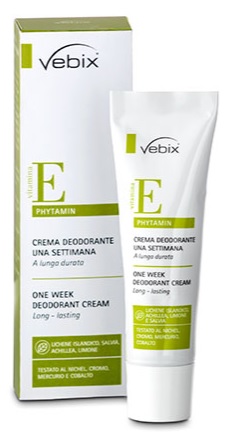 VEBIX PHYTAMIN CREMA DEODORANTE 1 SETTIMANA 25 ML - pharmaonline24.it