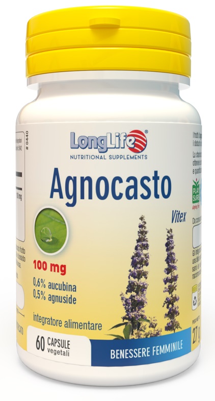 LONGLIFE AGNOCASTO 60 CAPSULE VEGETALI - pharmaonline24.it