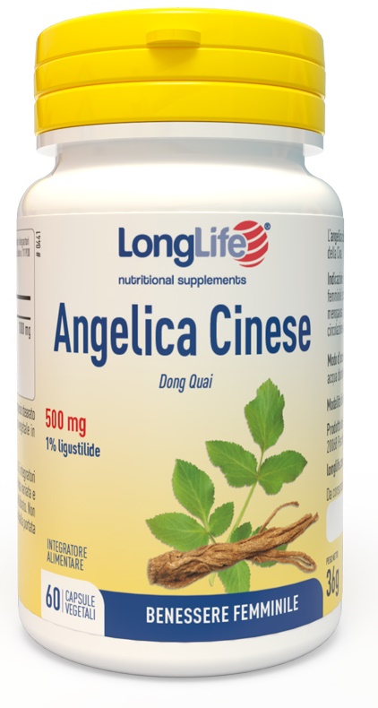 LONGLIFE ANGELICA CINESE 60 CAPSULE VEGETALI - pharmaonline24.it