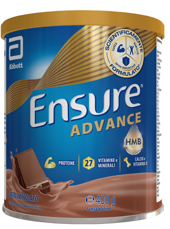 ENSURE ADVANCE CIOCCOLATO 400 G - pharmaonline24.it