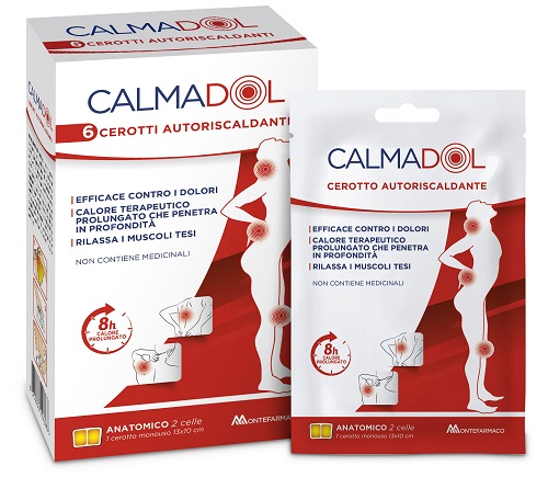CALMADOL CEROTTO RISCALDANTE PACK 6 PEZZI - pharmaonline24.it