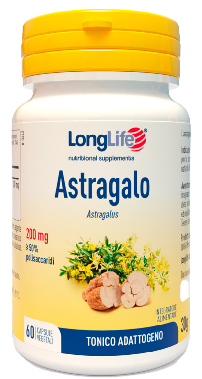 LONGLIFE ASTRAGALO 60 CAPSULE - pharmaonline24.it