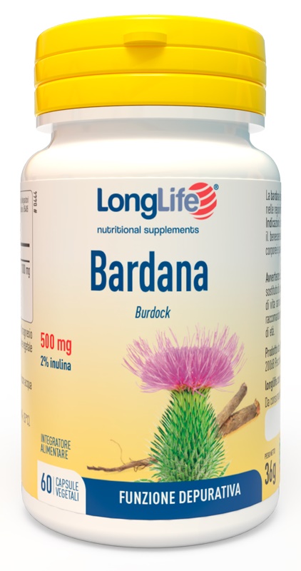 LONGLIFE BARDANA 60 CAPSULE VEGETALI - pharmaonline24.it