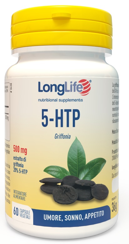 LONGLIFE 5-HTP 60 CAPSULE VEGETALI - pharmaonline24.it