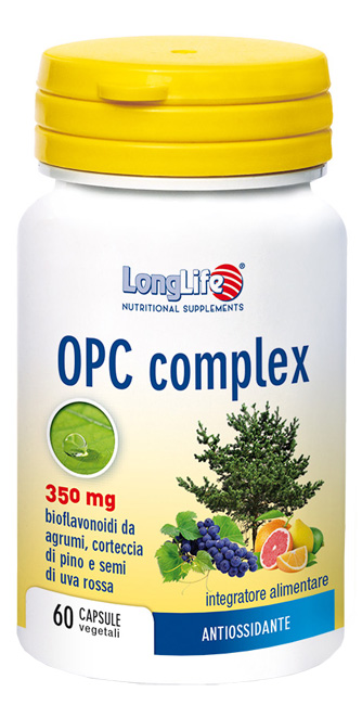 LONGLIFE OPC COMPLEX 60 CAPSULE VEGETALI - pharmaonline24.it