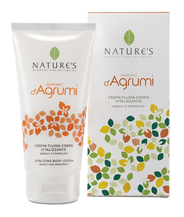 NATURE'S IL GIARDINO D'AGRUMI CREMA FLUIDA CORPO VITALIZZANTE 150 ML - pharmaonline24.it