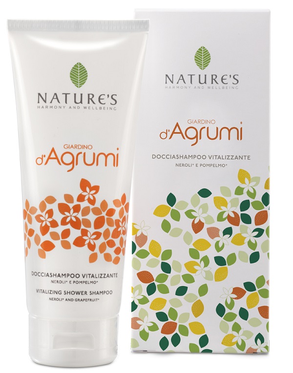 NATURE'S GIARDINO D'AGRUMI DOCCIASHAMPOO VITALIZZANTE 200 M L - pharmaonline24.it