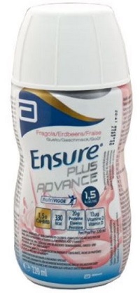 ENSURE PLUS ADVANCE FRAGOLA 4 BOTTIGLIE DA 220 ML - pharmaonline24.it