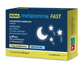 NOVA MELATONINA FAST 45 COMPRESSE 1MG DI MELATONINA - pharmaonline24.it