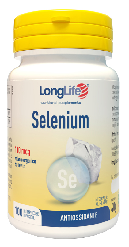 LONGLIFE SELENIUM 100 COMPRESSE DIVISIBILI - pharmaonline24.it